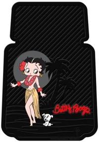 img 1 attached to Enhance Your Ride with Plasticolor Betty Boop Aloha 🚗 Front Floor Mats - Universal Fit for Car, Truck, SUV!