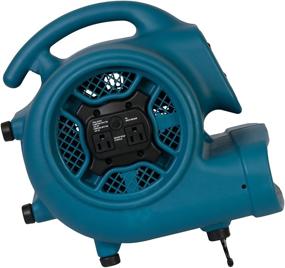 img 1 attached to 🌀 Blue XPOWER P-450AT Scented Air Mover with Timer & Daisy Chain - 1/3 HP Freshen Aire