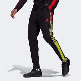 img 2 attached to 👖 Мужские брюки Adidas с черным дизайном - Одежда и активные