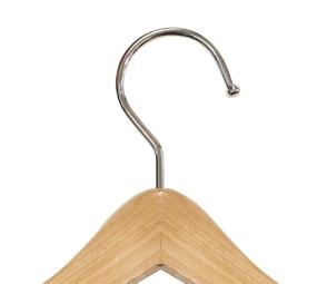 img 2 attached to 👕 Nahanco MINI812 Pack of 12 Natural Mini Wooden Hangers for Dolls Clothes, Pet Apparel, or Accessories: Ideal for Organization and Display