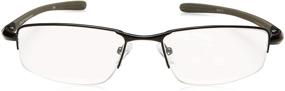 img 3 attached to Sportex Readers Semi Rimless Reading Glasses