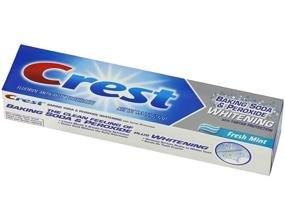 img 3 attached to Crest Baking Soda & Peroxide Whitening Toothpaste with Fresh Mint - 8.20 oz