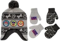 🧤 winter gloves mittens for boys' accessories by nickelodeon patrol logo