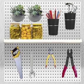img 1 attached to Awekris Pegboard Accessories Workbench Organize
