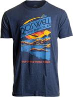 roswell tourism extraterrestrial t shirt vintage logo