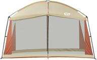 🏕️ outdoor 12 x 10 ft screened mesh net wall canopy tent - campros screen house room for camping, patios, and outdoor activities логотип