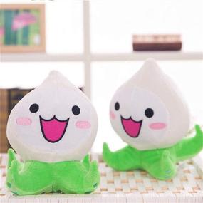 img 1 attached to IUTOYYE Anime Onion Plush Doll Stuffed Plush Toy - 🧅 Cute Soft Toy for Home Decoration, Sofa Pillow, Collectible Vocal Toy