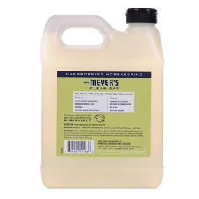img 2 attached to 🍋 MRS. MEYER'S CLEAN DAY Lemon Verbena Liquid Hand Soap Refill - 33 Fl Oz (Pack Of 2)