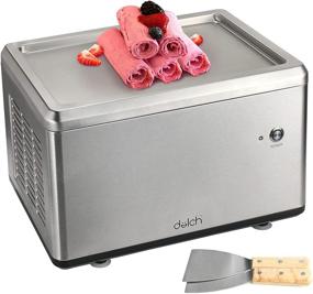 img 4 attached to 🍦 DULCH Rolled Ice Cream Maker: Make Delicious Stir-Fried Frozen Pan Ice Cream at Home!