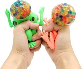img 2 attached to 🧠 Relieve Stress & Boost Focus with Euyzou Stress Squishy Multicolored Exercise