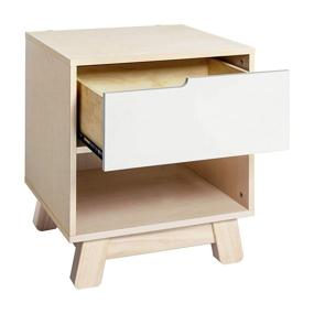 img 1 attached to 🛏️ Babyletto Hudson Kids' Nightstand - Port White - Home Store