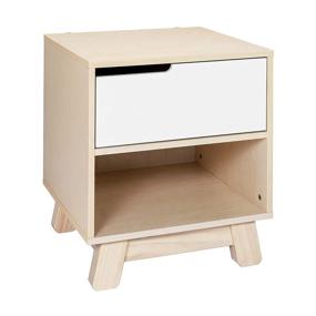 img 4 attached to 🛏️ Babyletto Hudson Kids' Nightstand - Port White - Home Store