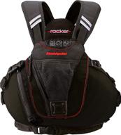👕 stohlquist rocker pfd in black, size small/medium - stay afloat in style логотип