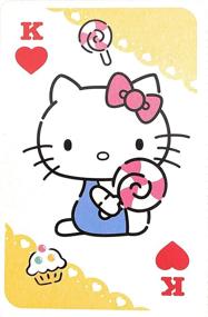 img 1 attached to 🎴 Adorable Sanrio Characters Playing Card Deck: Hello Kitty, Little Twin Stars, My Melody, and More, in a Convenient Paper Case