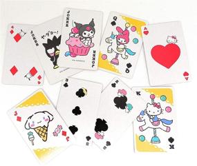 img 2 attached to 🎴 Adorable Sanrio Characters Playing Card Deck: Hello Kitty, Little Twin Stars, My Melody, and More, in a Convenient Paper Case