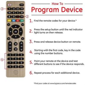 img 2 attached to Universal Remote Control for Samsung, Vizio, LG, Sony, TCL, Roku, Apple 📱 TV, Panasonic, Smart TVs, Streaming Players, Blu-ray, DVD - 4-Device, Gold Finish, Model 33710