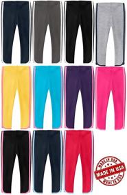 img 2 attached to Legging-Friendly Sensitive Bubblegum Clothing for Girls: Ideal for Cropped Leggings