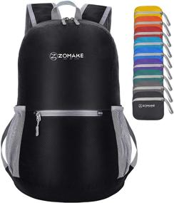 img 4 attached to 🎒 ZOMAKE Lightweight Packable Backpack: Your Trusted Resistant Companion