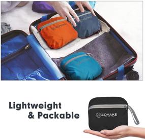 img 1 attached to 🎒 ZOMAKE Lightweight Packable Backpack: Your Trusted Resistant Companion