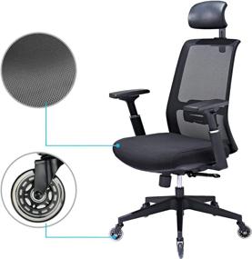 img 1 attached to Ergonomic Office Chair Most Comfortable