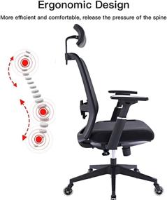 img 2 attached to Ergonomic Office Chair Most Comfortable