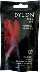 img 4 attached to Dylon 87048 Тюльпан 👗 Красная стойкая краска для ткани, 1,75 унции