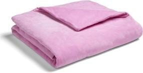 img 3 attached to 🛌 Delta Children Weighted Blanket for Toddlers and Kids – 5 lbs; Removable Soft and Breathable Pink Cover; Premium Glass Beads; Easy Wash; 36"x 48
