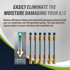 img 3 attached to 🌬️ Leak Saver: Direct Inject Dry A/C Moisture Remover - Premium Solution for Up to 5 Ton Systems - Transforms Moisture into Synthetic Oil - Trusted by HVAC Pros - Made in the USA