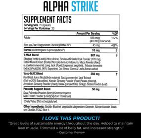 img 1 attached to NDS Nutrition Alpha Strike Testosterone