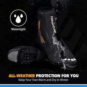 img 2 attached to Hikenture Cycling Covers Water Resistant Overshoes Sports & Fitness