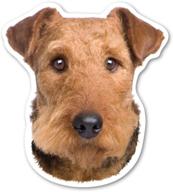 magnet america airedale terrier logo