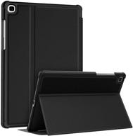 📱 premium shockproof stand folio case for samsung galaxy tab a 8.0 inch tablet 2019 [sm-t290/t295], black logo