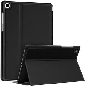 img 4 attached to 📱 Premium Shockproof Stand Folio Case for Samsung Galaxy Tab A 8.0 inch Tablet 2019 [SM-T290/T295], Black