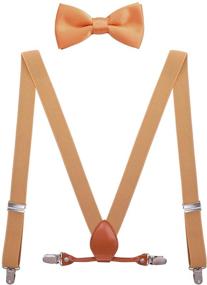 img 4 attached to BODY STRENTH Toddler Suspenders Adjustable