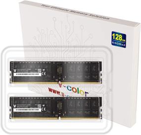 img 1 attached to V-Color 128GB (2 X 64GB) Dual Rank 2Rx4 Server Memory Ram Module For Apple Mac Pro 2019 Upgrade DDR4 2933MHz (PC3-23400) ECC Registered DIMM 1