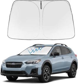 img 4 attached to Windshield Protector Subaru Crosstrek Accessories