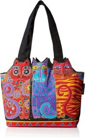 img 4 attached to Сумка Sun N Sand Women's Feline Cut Out от Laurel Burch.