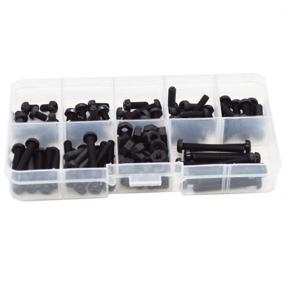 img 1 attached to 🔩 130Pcs Fasteners Assortment - Machine Metric Thread Kit