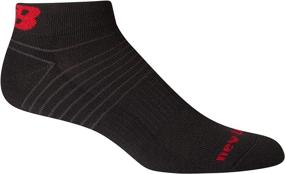 img 2 attached to 🧦 Enhance Your Athletic Performance with New Balance Men's Arch Compression Cushion Comfort Quarter Socks (12 Pack)