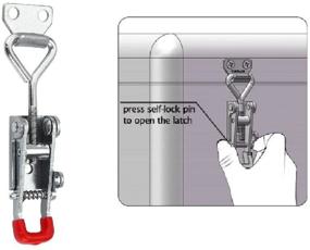 img 1 attached to 🔒 Anndason Latest Adjustable Self Locking Buckle: Innovative and Secure Fastening Solution