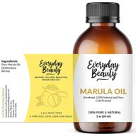 marula oil: premium quality 100% pure extra virgin unrefined luxury facial oil 2oz - cold pressed & all natural for face, skin and hair - diy cosmetics - bulk price deal logo