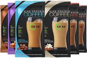 img 4 attached to ☕️ Chike High Protein Iced Coffee Sampler Pack: 20 G Protein, 2 Shots Espresso, 1 G Sugar - Keto Friendly and Gluten Free!