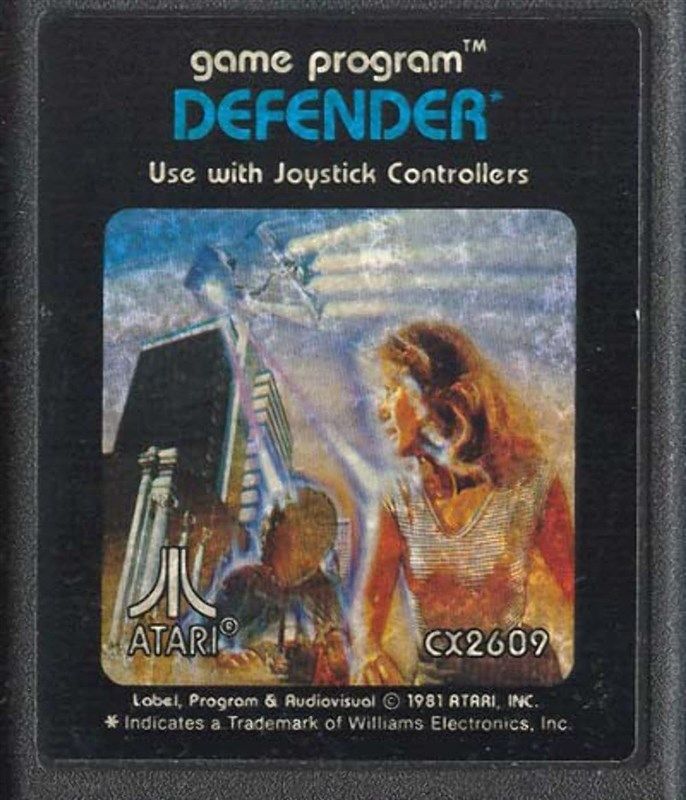 defender atari 2600 logo