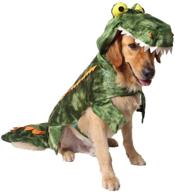 🐊 muyaopet crocodile dog costume: winter warm jumpsuit for small and large dogs on halloween логотип