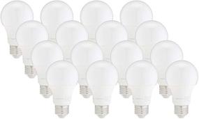 img 4 attached to 💡 16 Pack of AmazonBasics Dimmable LED Bulbs with Extended Lifetime
