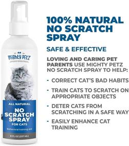 img 2 attached to 🐱 Indoor and Outdoor Cat Repellent Spray for Furniture – No Scratch Spray – Alcohol-Free and 100% Natural Cat Deterrent – Behavioral Training Aid – Couch Protector, 8 oz