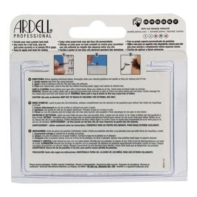 img 1 attached to 💁 Black Medium Ardell Double Individuals Knot-Free Double Flares - Pack of 3