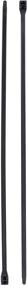 img 1 attached to 🔗 Gardner Bender Heavy-Duty Cable Ties - 36 inch, 180 lb - Pack of 10 - UV Resistant Black - Electrical Wire and Cord Management