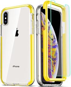 img 4 attached to COOLQO Compatible For IPhone X Case/IPhone Xs Cases 5 Cell Phones & Accessories and Cases, Holsters & Clips