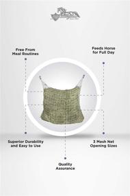 img 3 attached to Maximizing Hay Consumption: Discover the Freedom Feeder Extended Day Slow Feed Hay Net